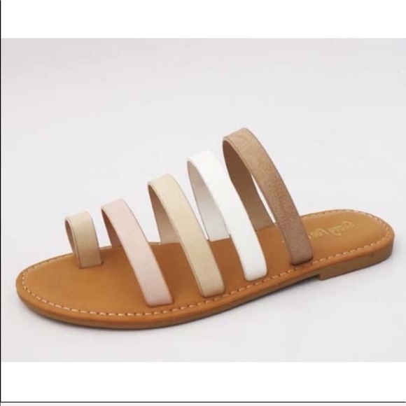 Soft Mix of Beige Tone Sandals